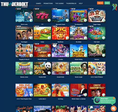 thunderbolt casino,Thunderbolt Casino Review 